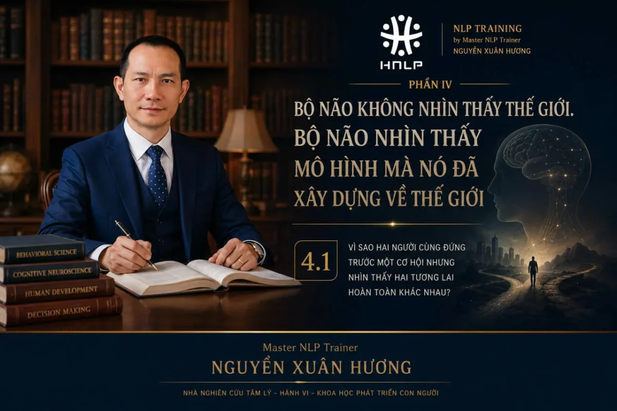bộ não không nhìn thấy thế giới