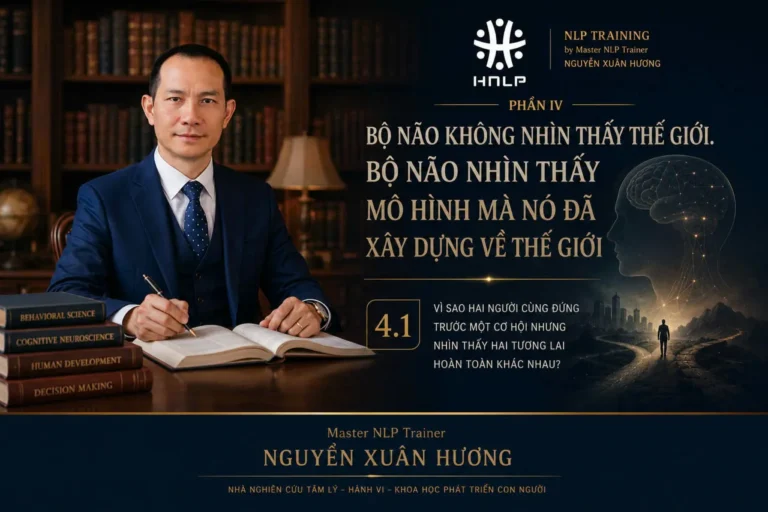 bộ não không nhìn thấy thế giới